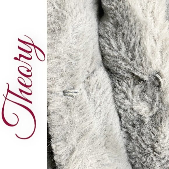 Theory Gray Teddy Jacket - Picture 6 of 11